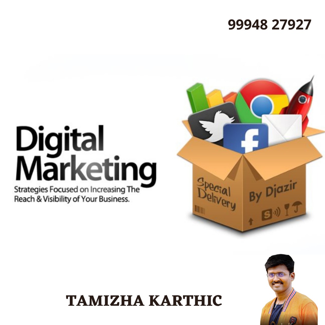 You are currently viewing Join The Best Digital Marketing Training From Tamizha Karthic